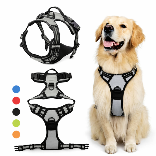 Premium No-Pull dog harness with reflective safety design